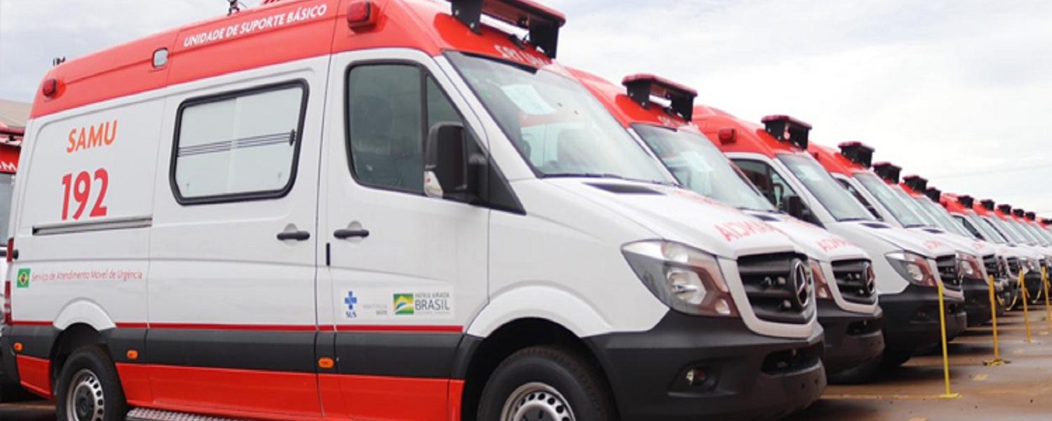 Ministério da Saúde entrega 458 novas ambulâncias do SAMU